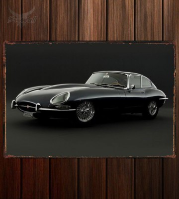 Металлическая табличка Jaguar E-Type Coupe (Series I) 336